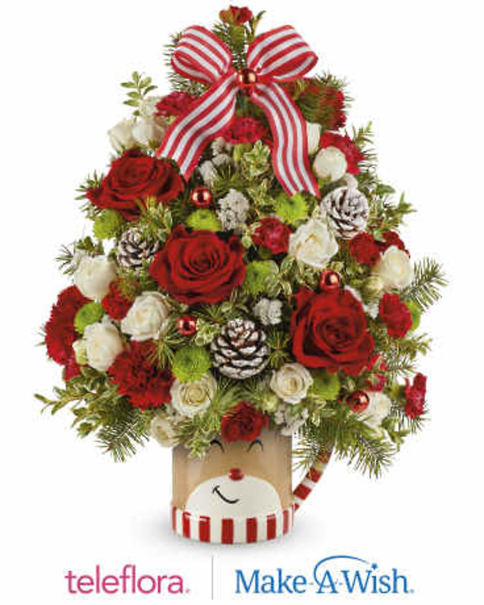 Teleflora Send A Hug Merry Reindeer Tree
