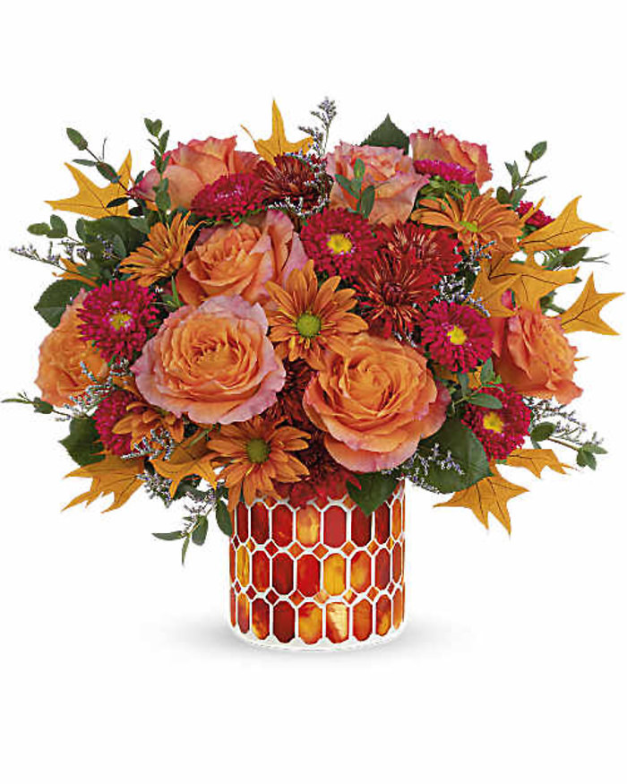 Telefloras Autumn Aglow Bouquet