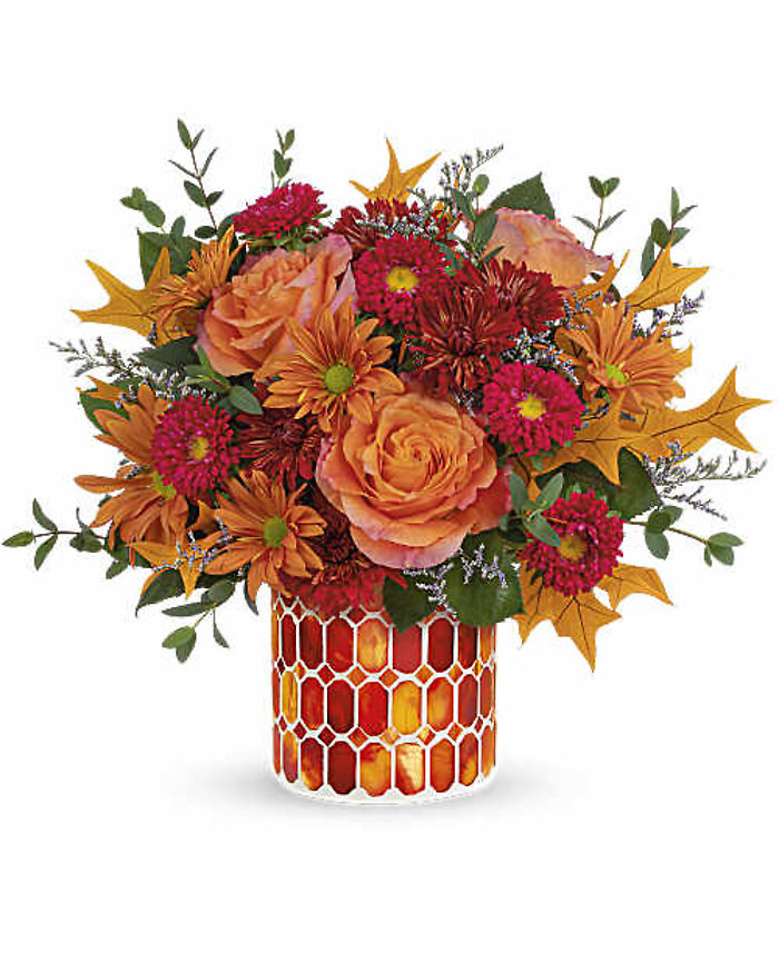 Telefloras Autumn Aglow Bouquet