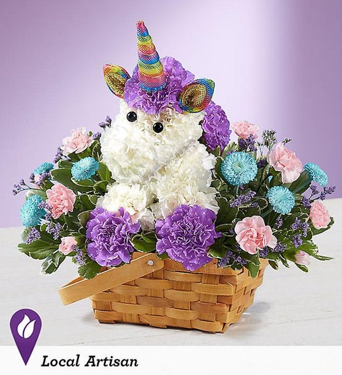 Enchanting UnicornTM Basket