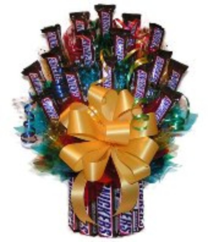 Snickers Candy Bouquet