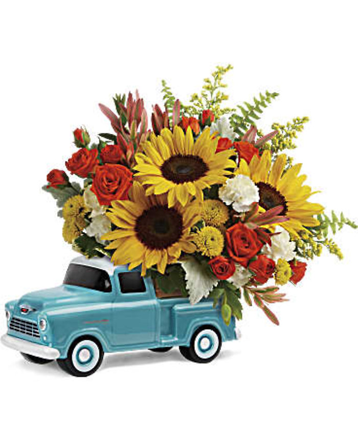 \'55 Chevy Pickup Bouquet