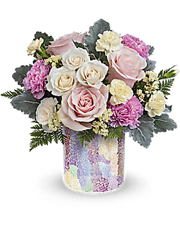 Teleflora\'s Rosy Quartz Bouquet