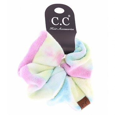 Tie Dye Ponytail Scrunchie (Various Colors)
