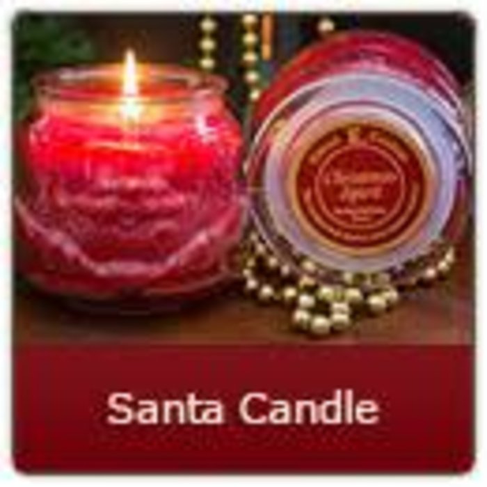 Santa Candle