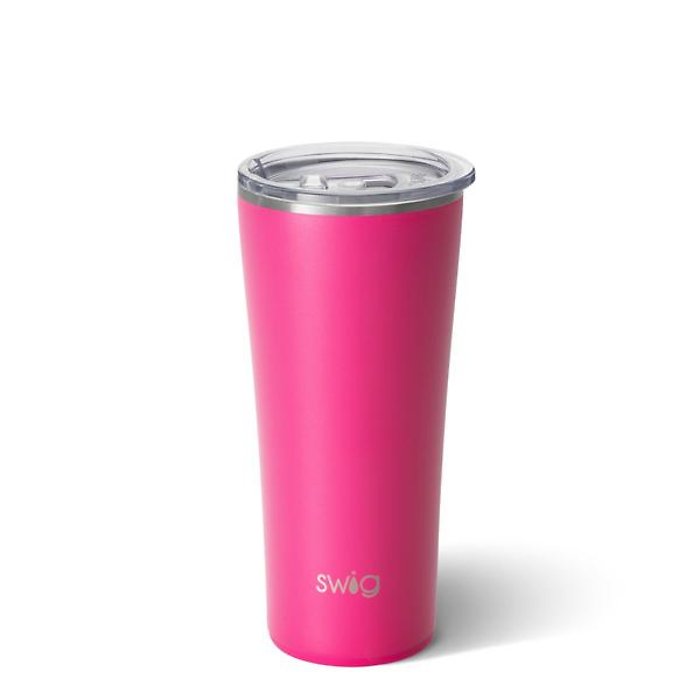 Matte Hot Pink Tumbler (22oz)