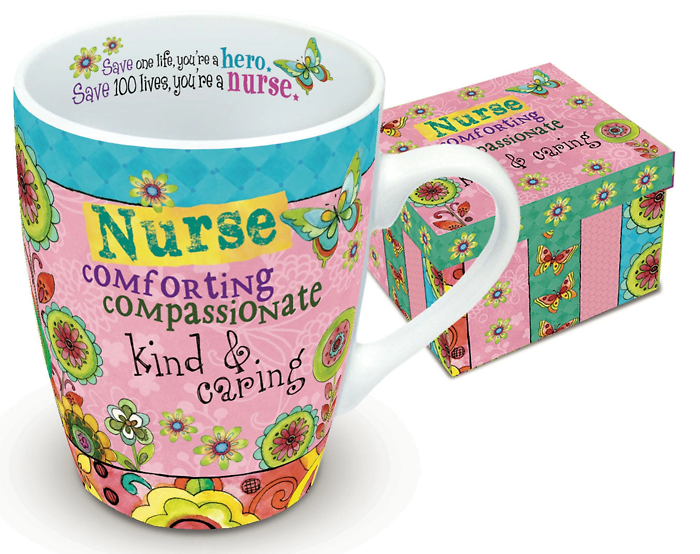 Hearts n Hugs Boxed Mug Nurse