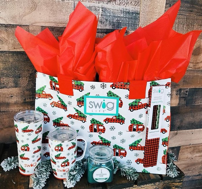 Swig Gift Set Plaid