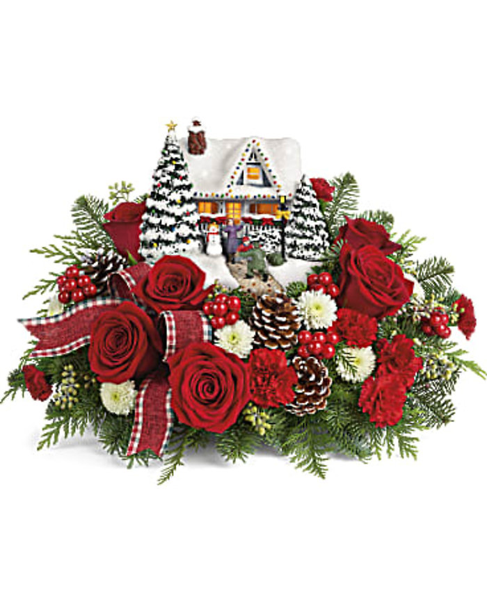 Thomas Kinkade\'s Hero\'s Welcome Bouquet