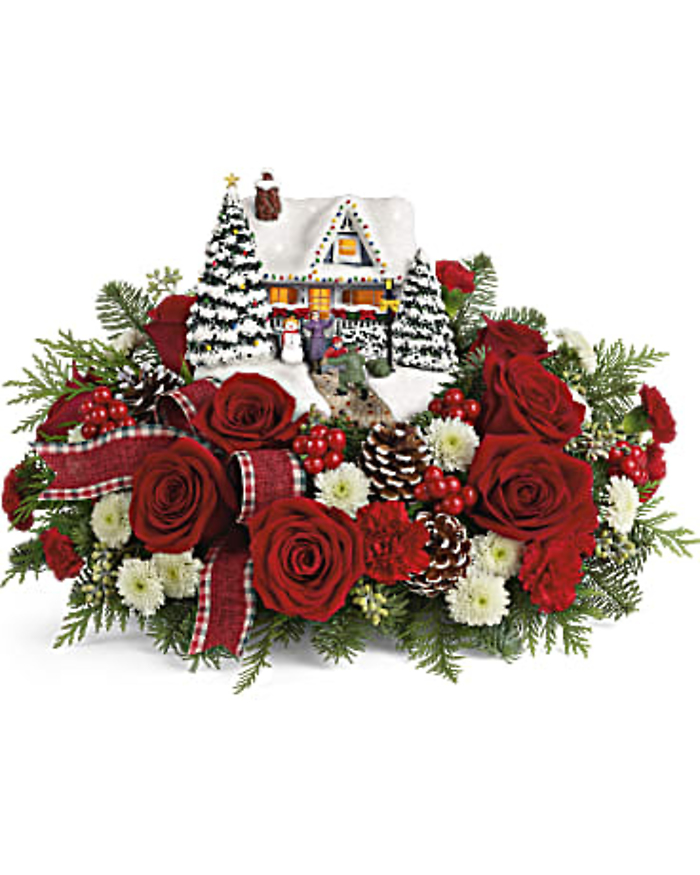 Thomas Kinkade\'s Hero\'s Welcome Bouquet