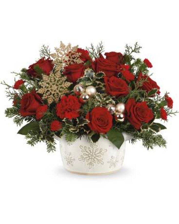 Telefloras Snowflake Symphony Bouquet