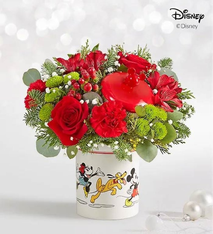 Disney Mickey Mouse & Friends Holiday Cookie Jar