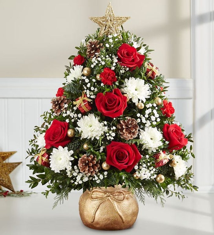Holiday Flower Tree The Magic of Christmas