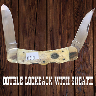 Double Lockback w/Sheath