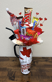 Lubbock Themed Candy Bouquet