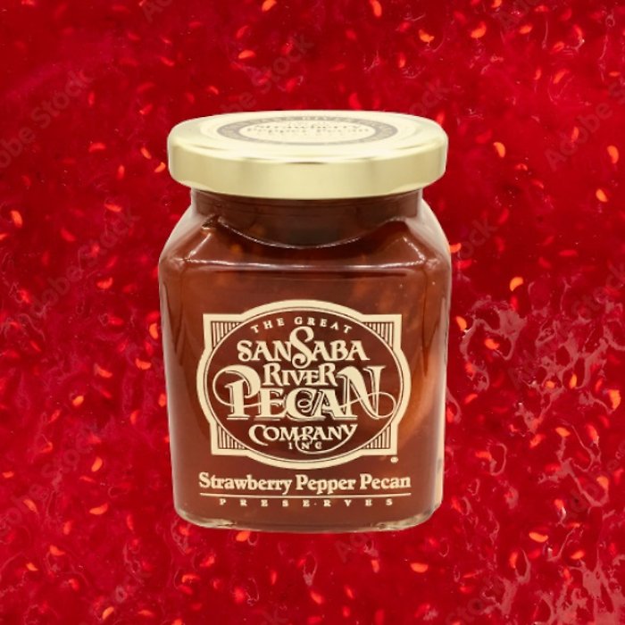 Strawberry Pepper Pecan Preserve