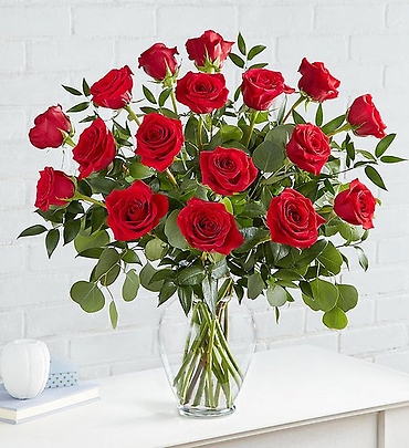 Heart\'s Desire Long Stem Red Roses