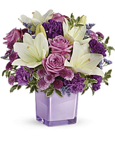 Teleflora Pleasing Purple Bouquet