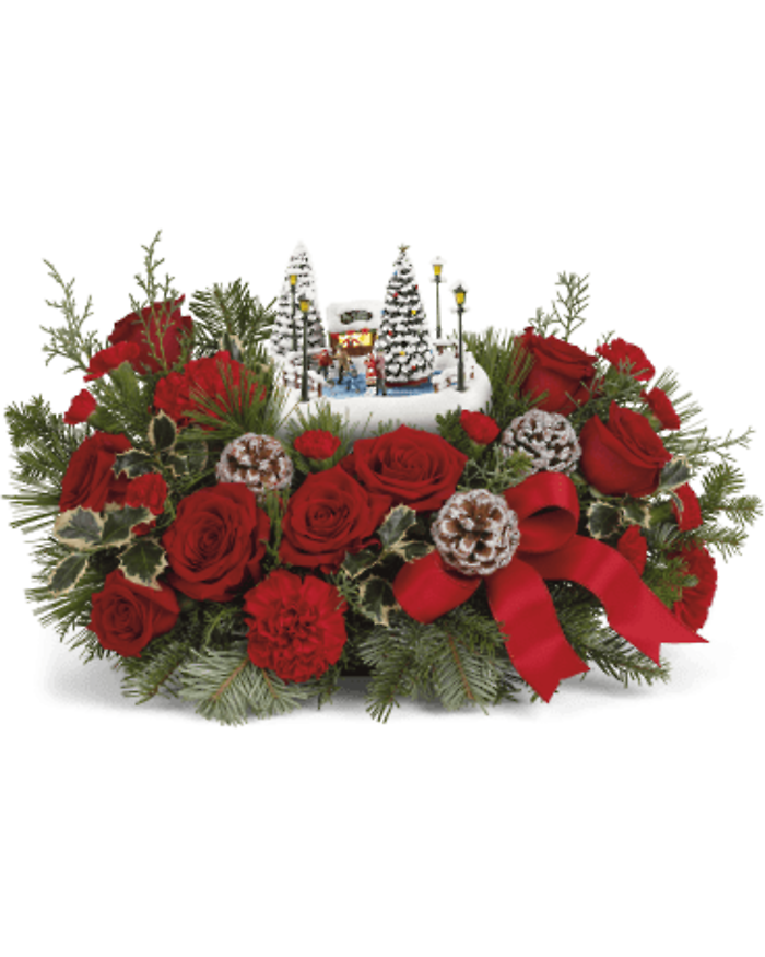 Thomas Kinkades Oh What Fun Bouquet