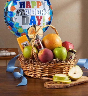Fruit & Gourmet Basket for Dad