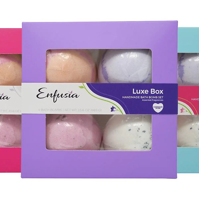Enfusia Handmade Fizz & Foam Bath Bombs