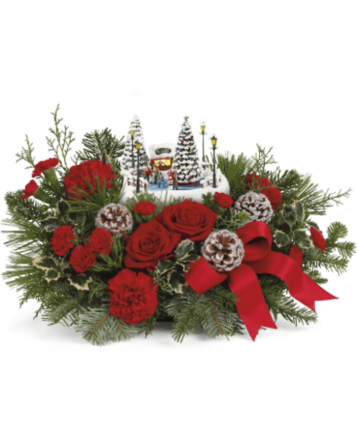 Thomas Kinkades Oh What Fun Bouquet