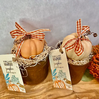 Pumpkin Candle & Soap Set