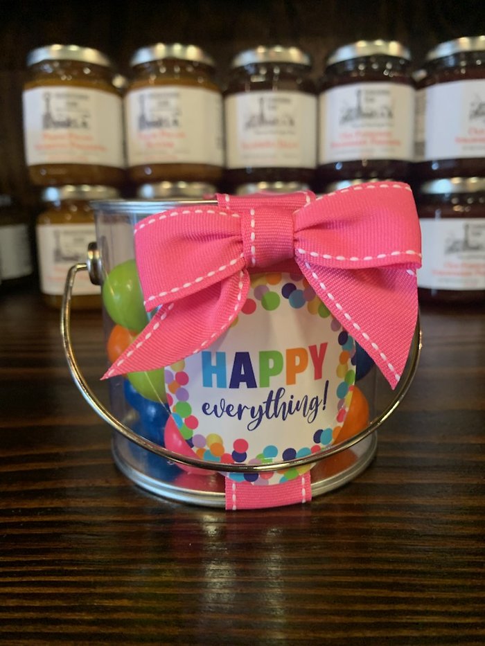 Oh Sugar! Bright Stripe Asst. Candy Pint Jars