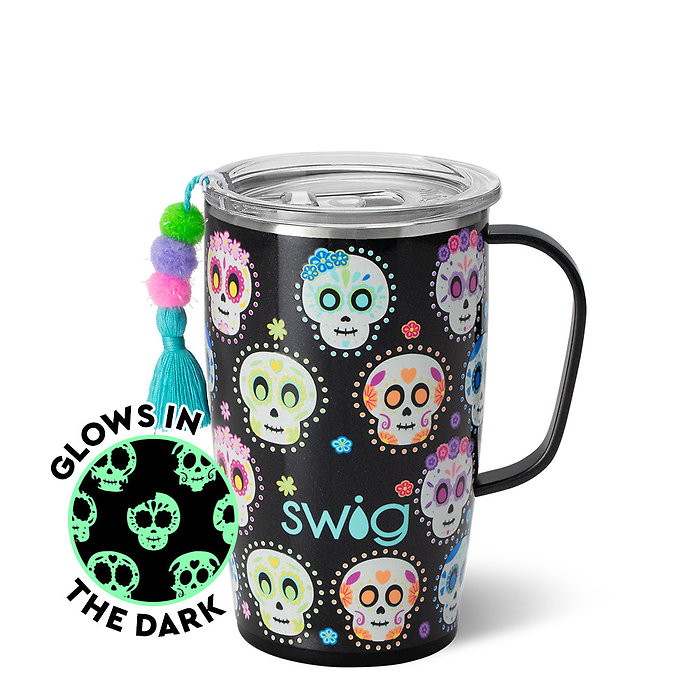 Sugar Skulls Travel Mug (18oz)