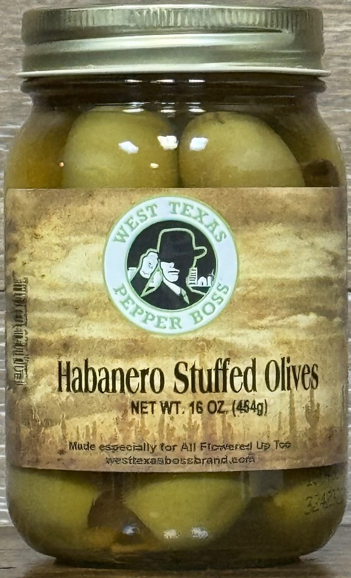 Habanero Stuffed Olives