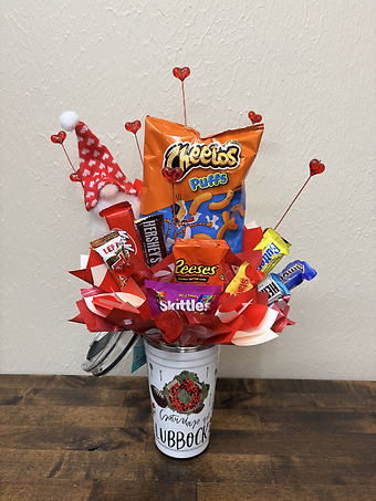 Lubbock Themed Candy Bouquet