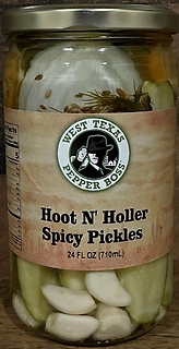 Hoot N Holler Spicy Pickles