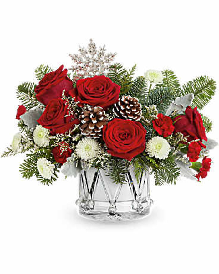 Telefloras Little Drummer Joy Bouquet