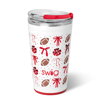 We\'ve Got Spirit Black + Red Party Cup (24oz)
