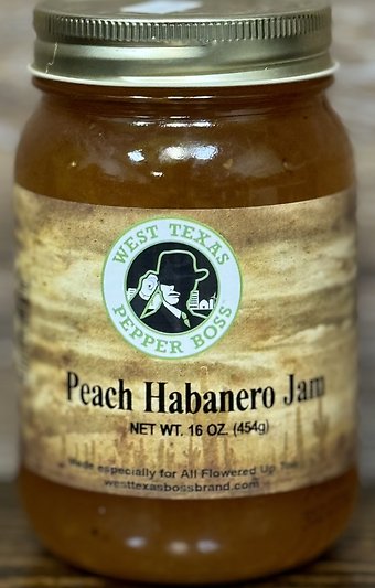 Peach Habanero Jam