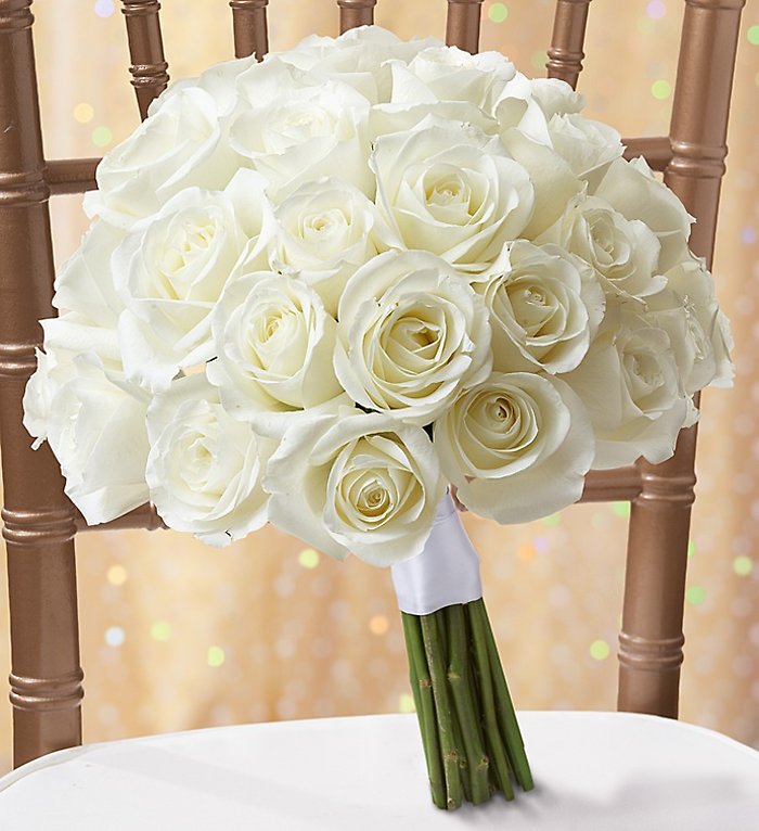 White Rose Bouquet