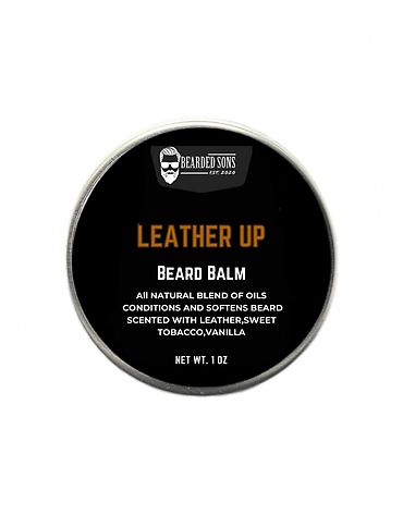 Leather Up Beard Balm (1 Oz)