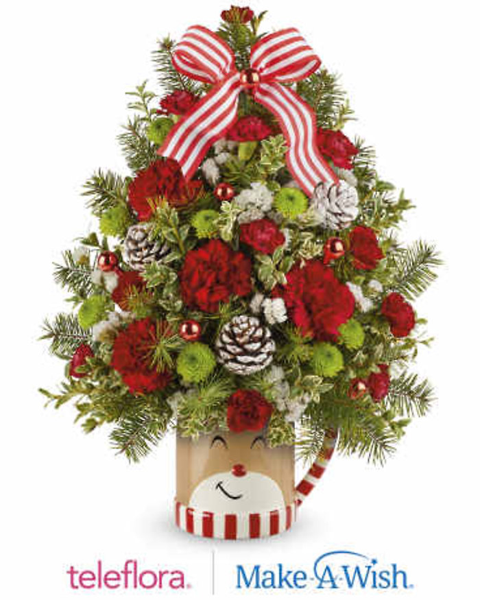 Teleflora Send A Hug Merry Reindeer Tree