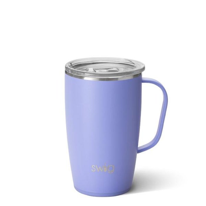 Matte Hydrangea Travel Mug (18oz)