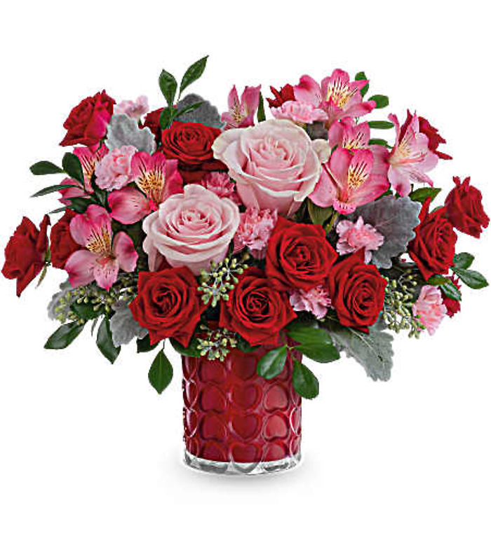 Teleflora Enchanted Hearts Bouquet
