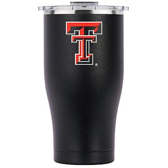 Texas Tech 27oz Chaser Black/Red Colored Logo