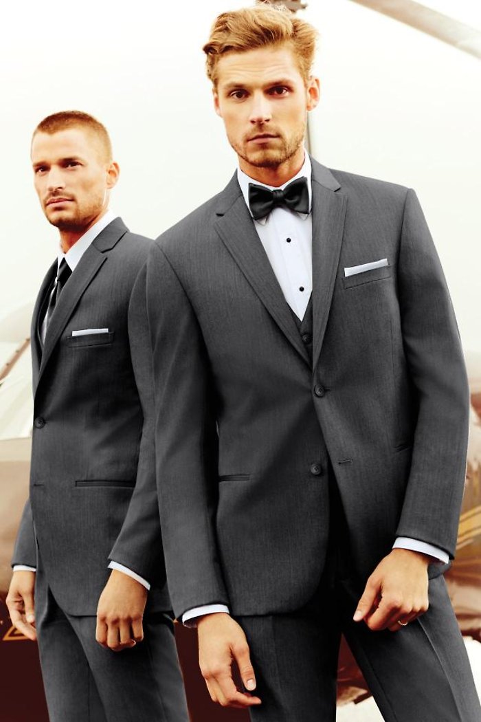 STEEL GREY STERLING WEDDING SUIT