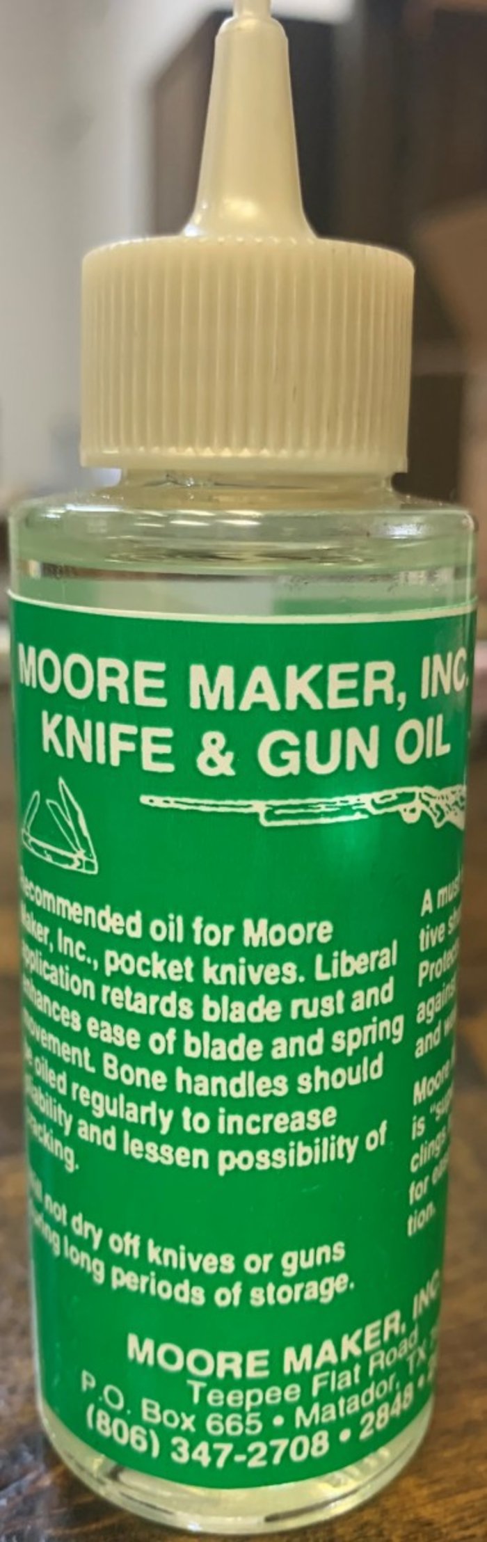 Knife and Gun Oil