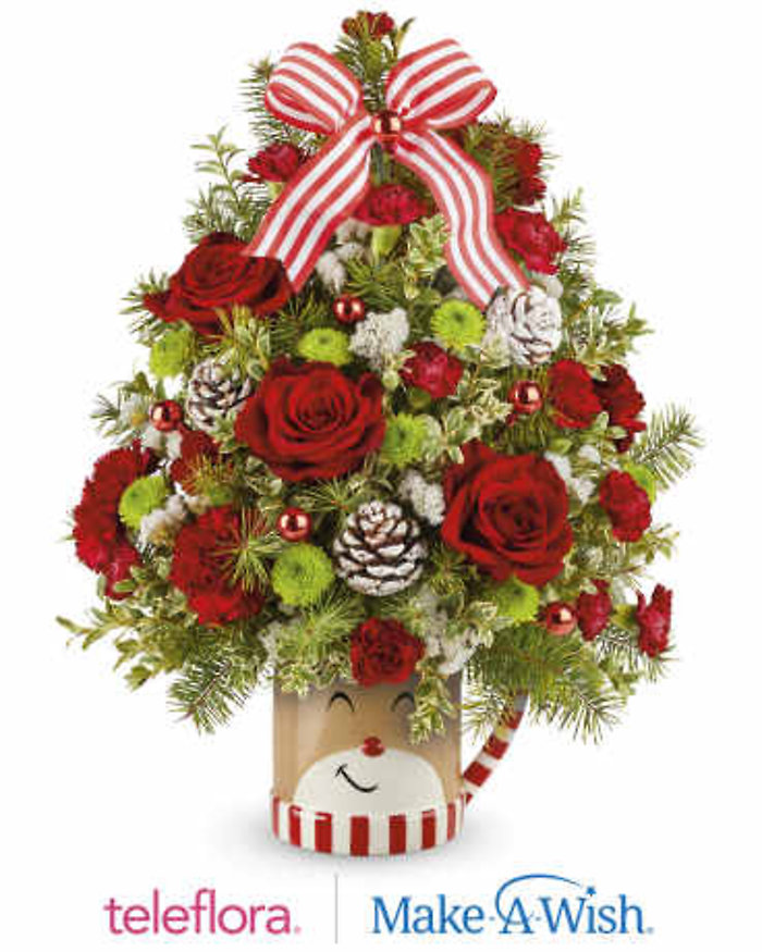 Teleflora Send A Hug Merry Reindeer Tree