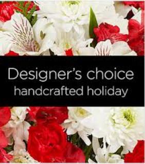 Holiday Colors Florist Designed Bouquet