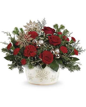 Telefloras Snowflake Symphony Bouquet