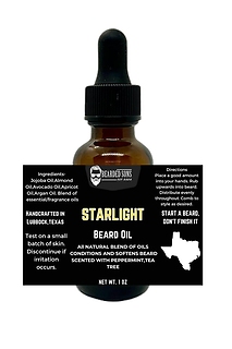 Starlight Beard Oil (1 Oz)