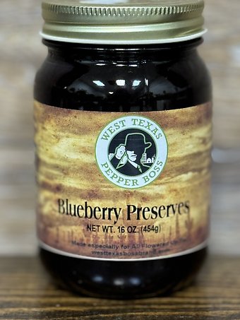 Blueberry Preserves 16 Oz