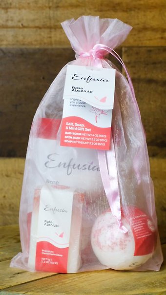 Enfusia Bath Set Rose Absololute