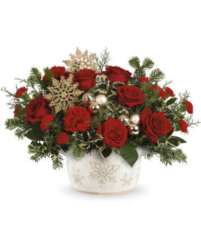 Telefloras Snowflake Symphony Bouquet